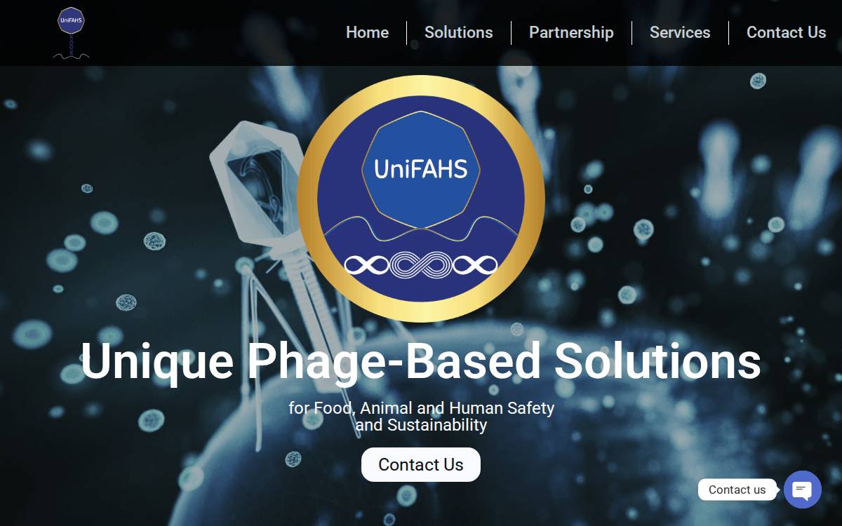 Unifahs website preview