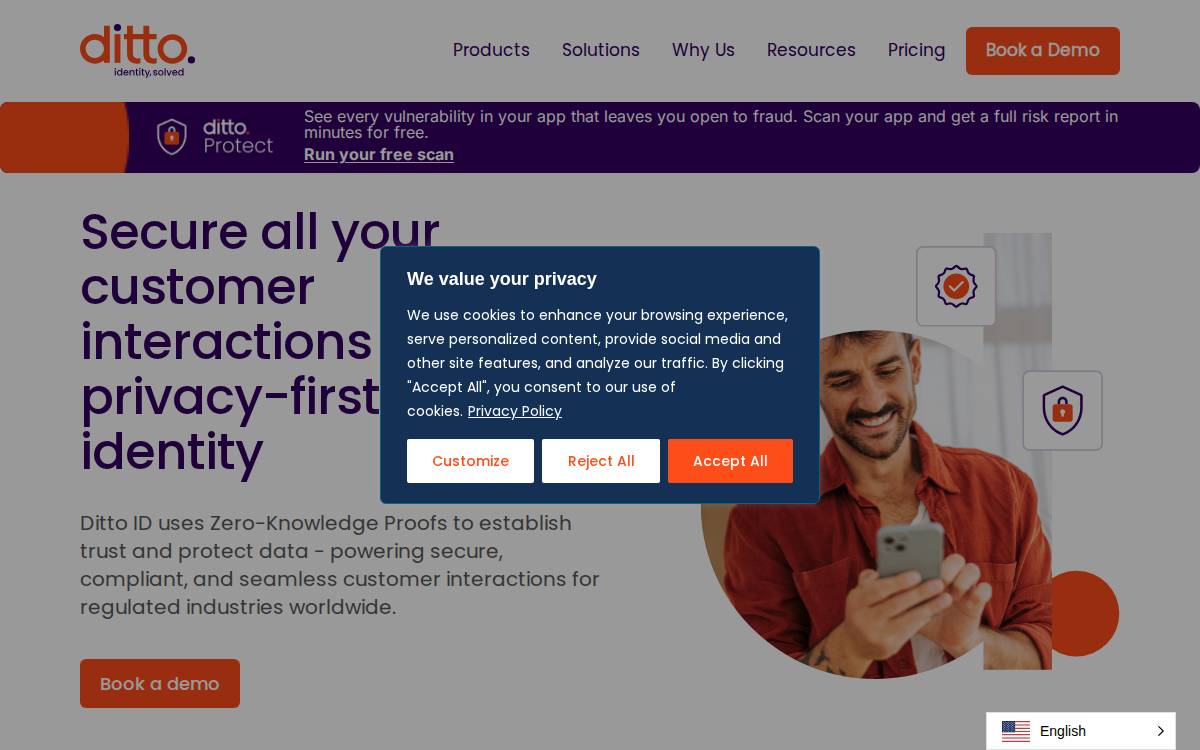 Uniken website preview