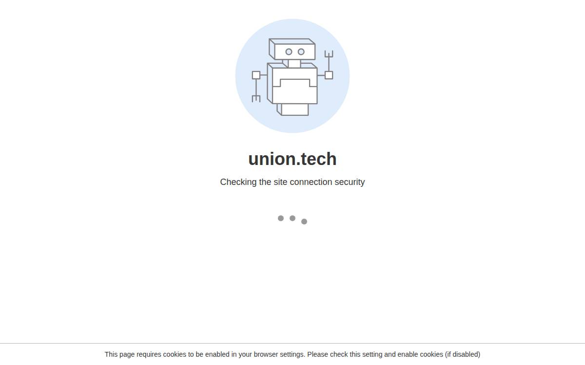 Union website preview