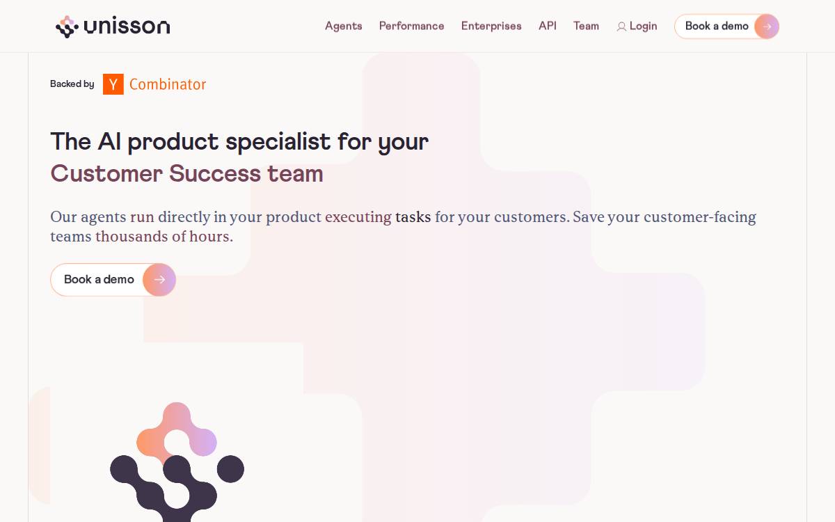 Unisson website preview