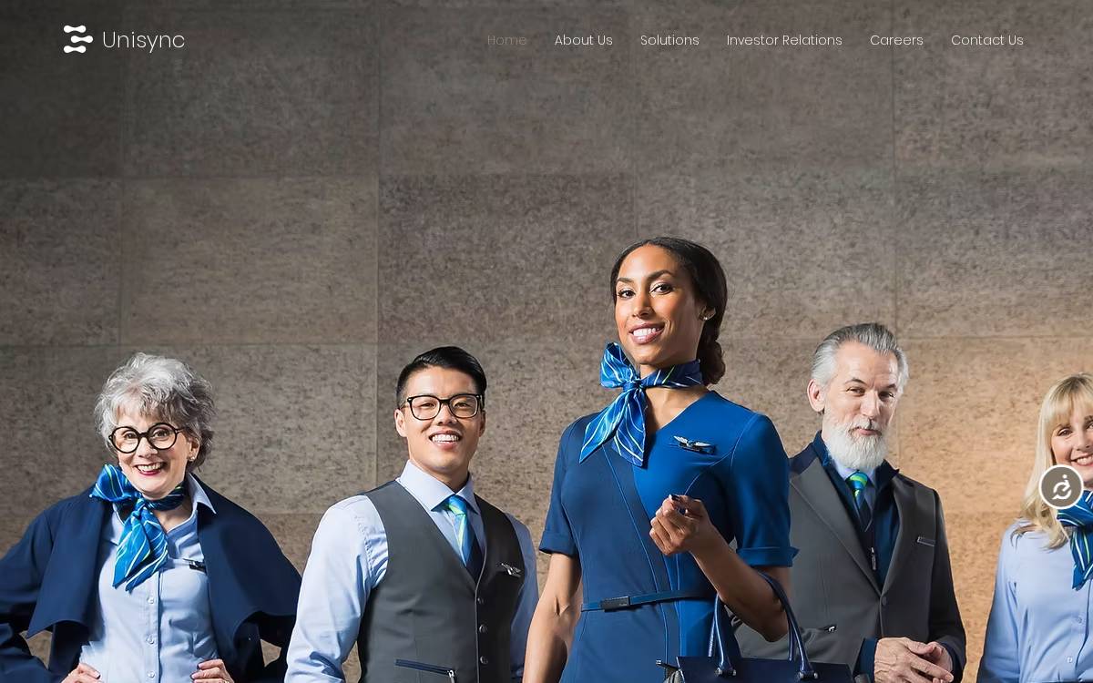 Unisync Group website preview