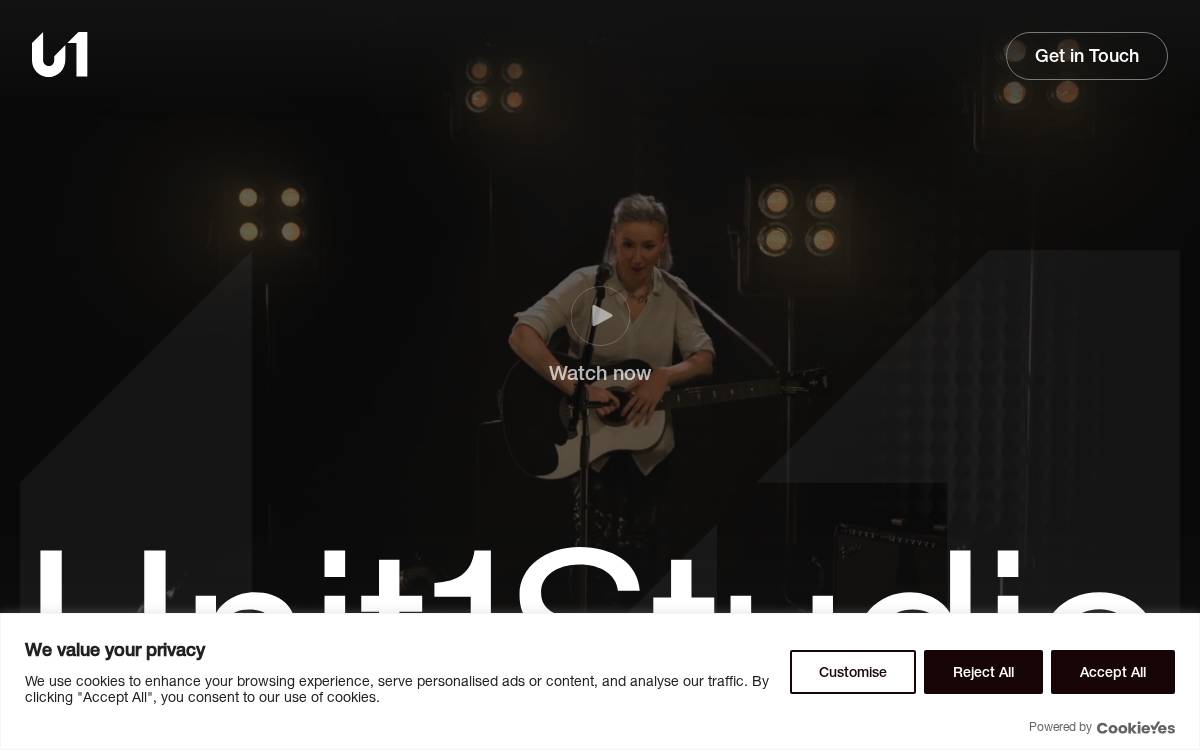 Unit1 website preview