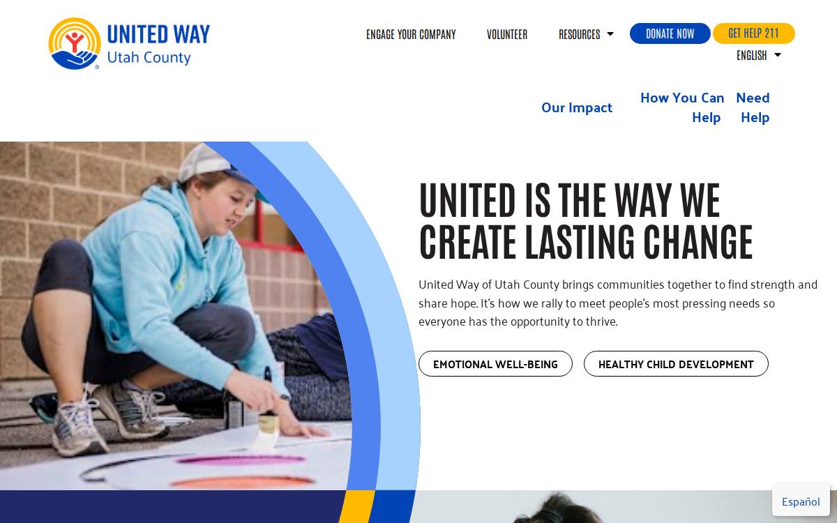 Unitedwayuc website preview