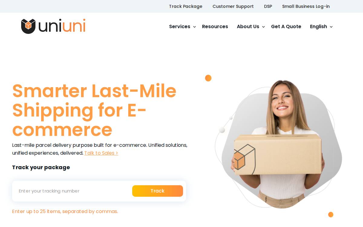 Uniuni website preview