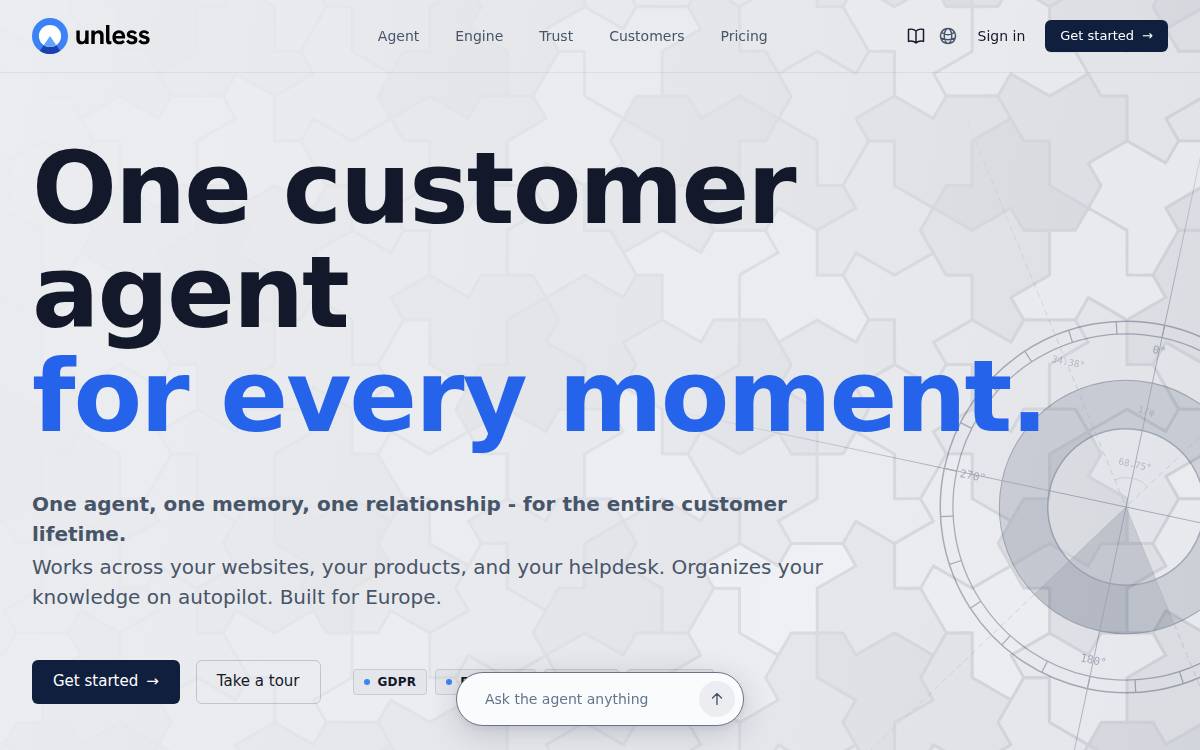 Unless website preview