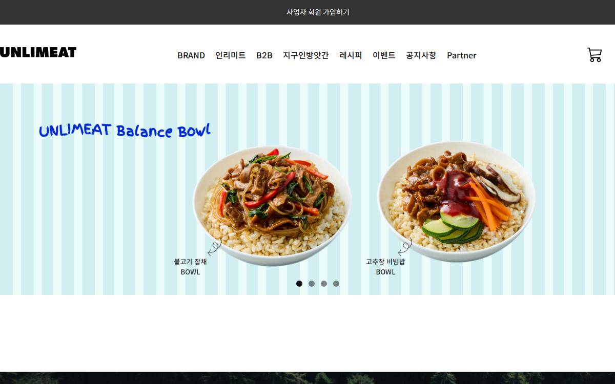 Unlimeat Venture Capital website preview