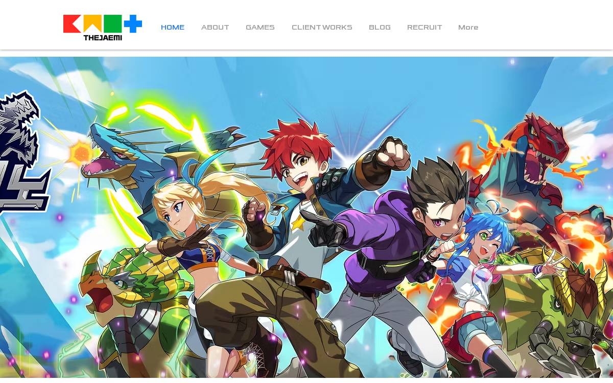 더재미 website preview