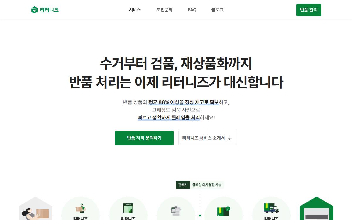 리터놀 '리터니즈' website preview