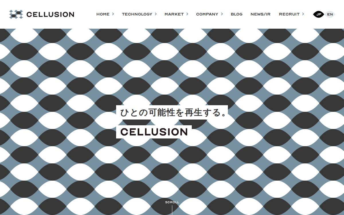 ㈱セルージョン website preview