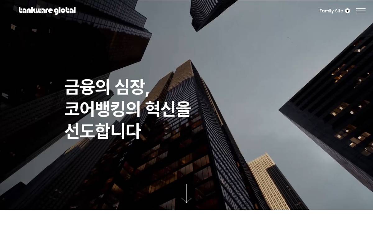 뱅크웨어글로벌(주) website preview