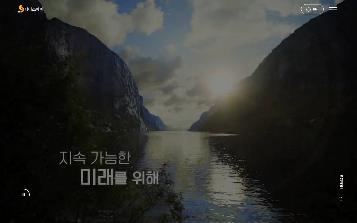 (주)티에스아이 website preview