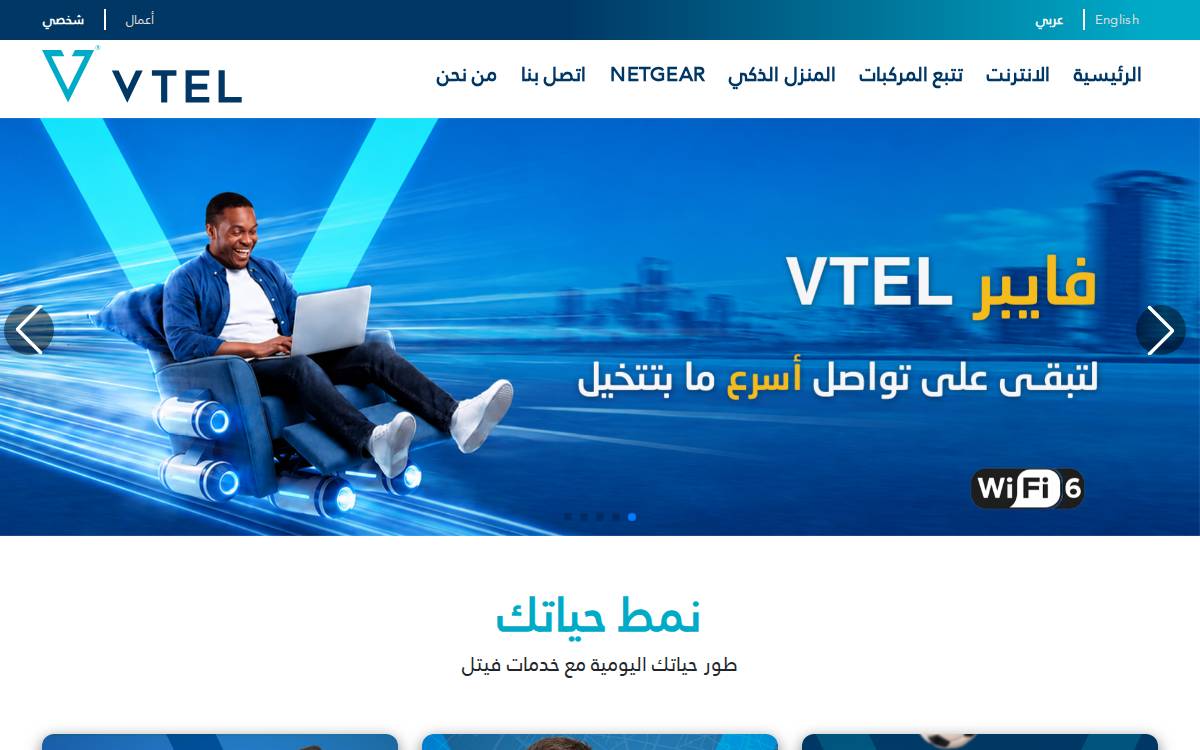 فيتيل website preview
