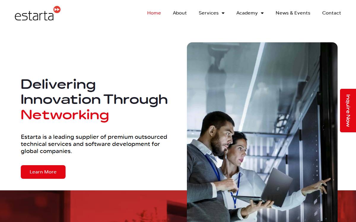 عشتار website preview