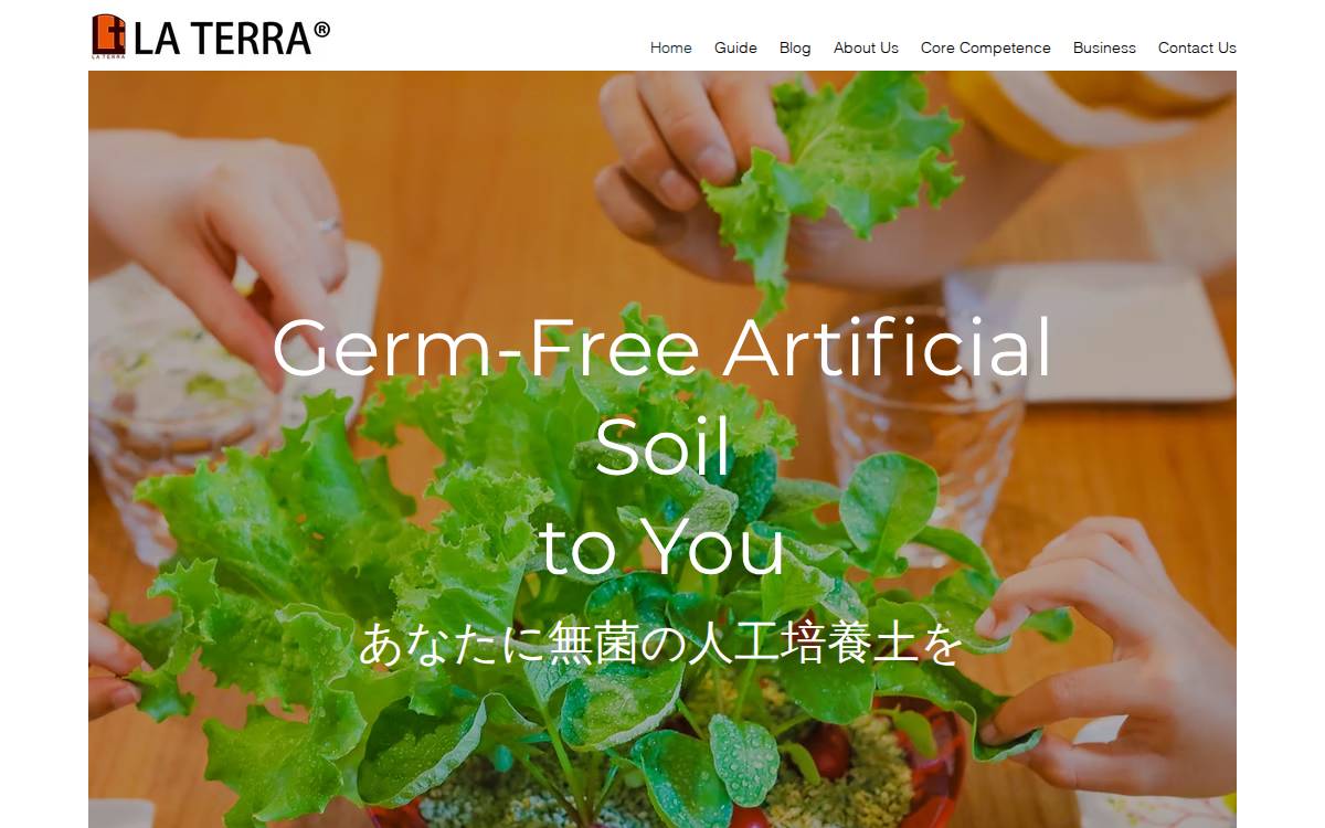 株式会社ラテラ website preview