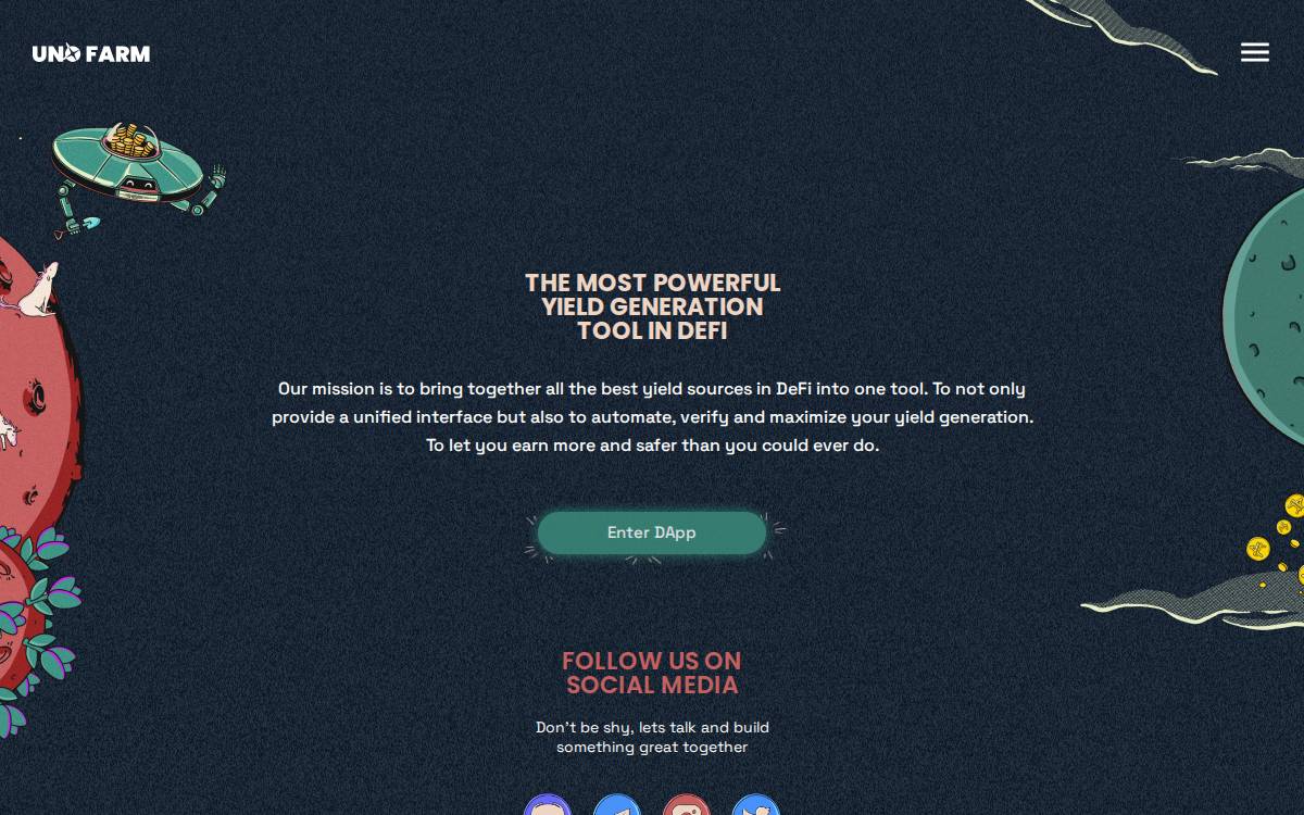 unofarm website preview