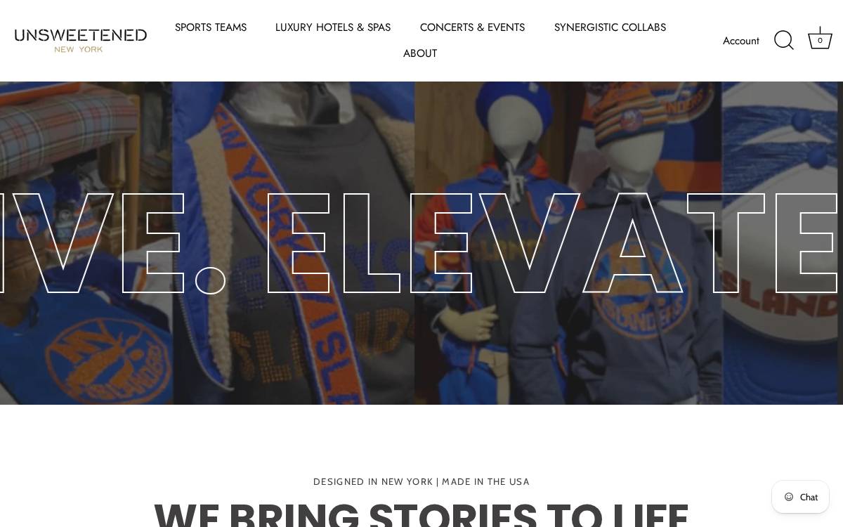 Unsweetenednewyork website preview