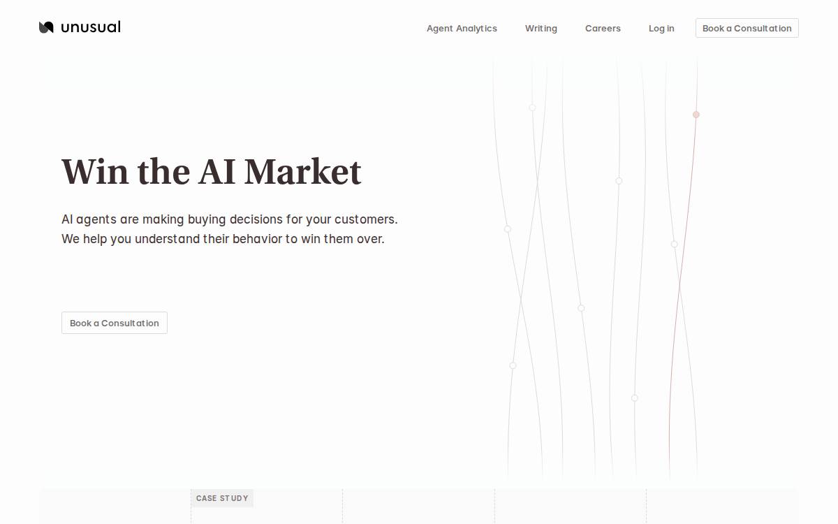 Unusual website preview