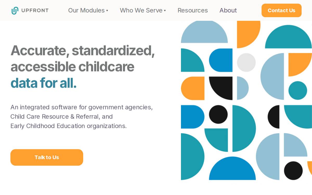 Upfront Online website preview