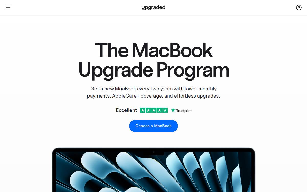 Upgraded website preview