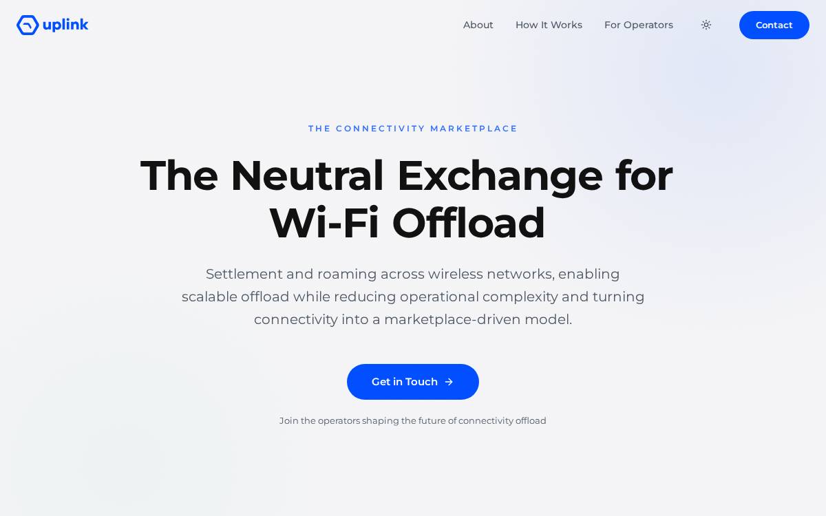 Uplink website preview