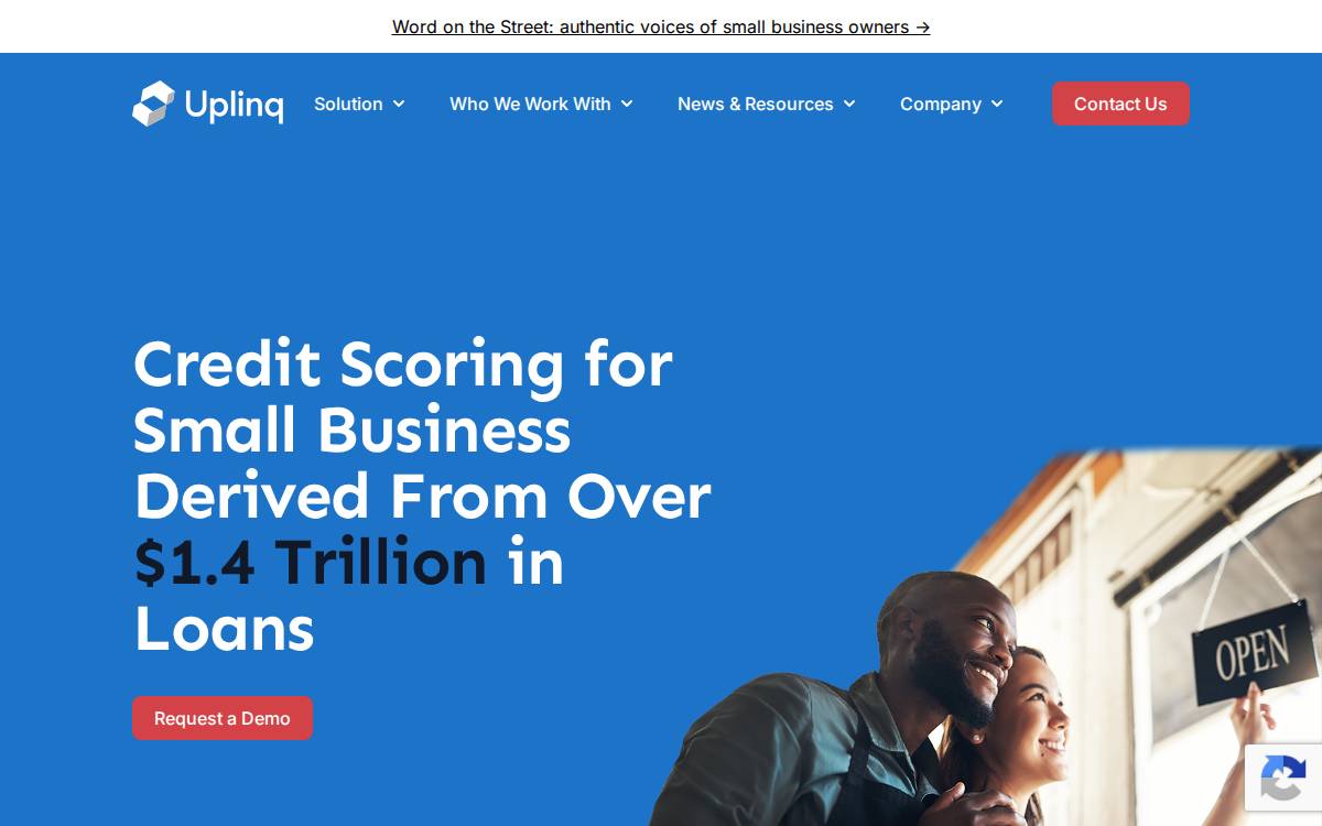 Uplinq website preview