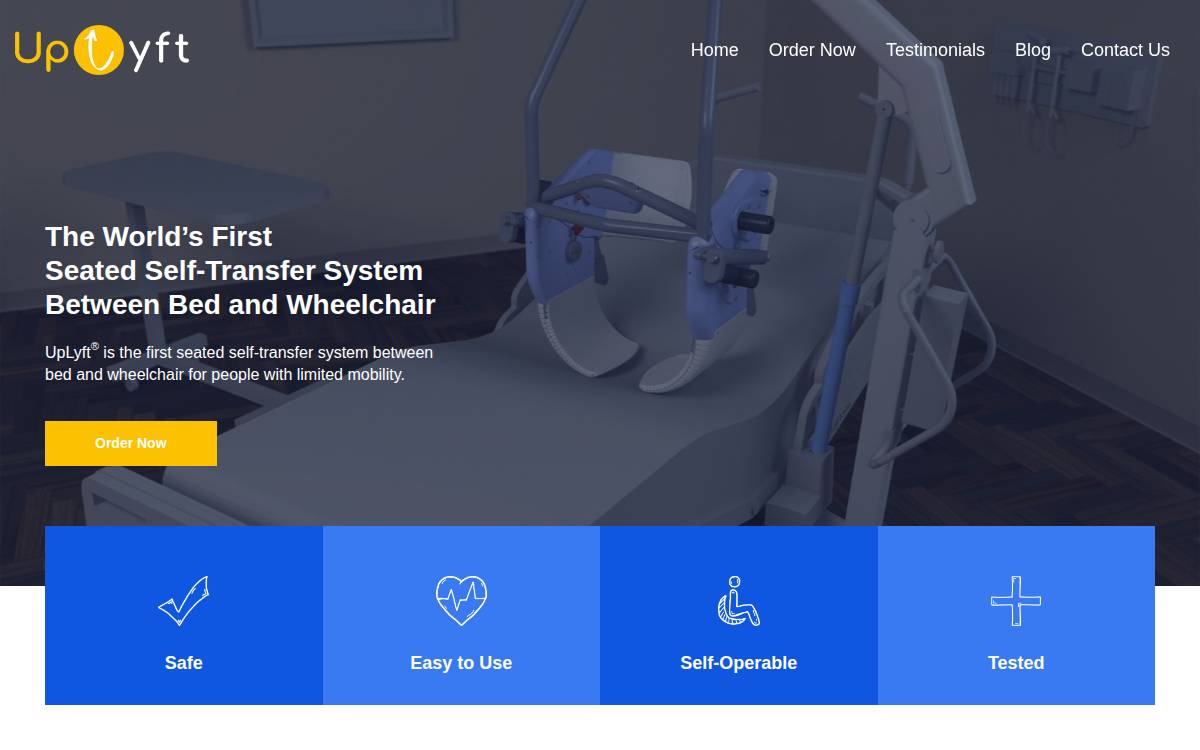 UpLyft website preview