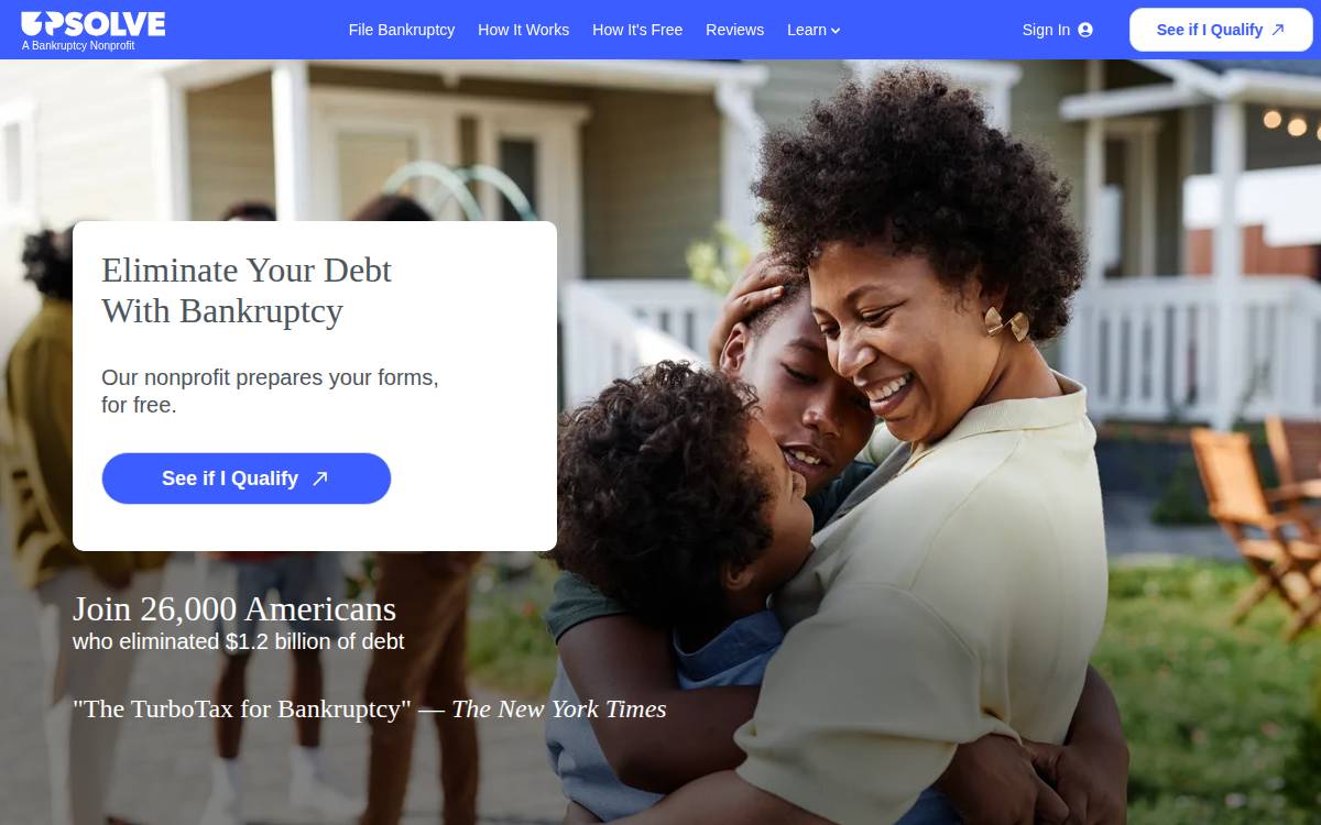 Upsolve website preview