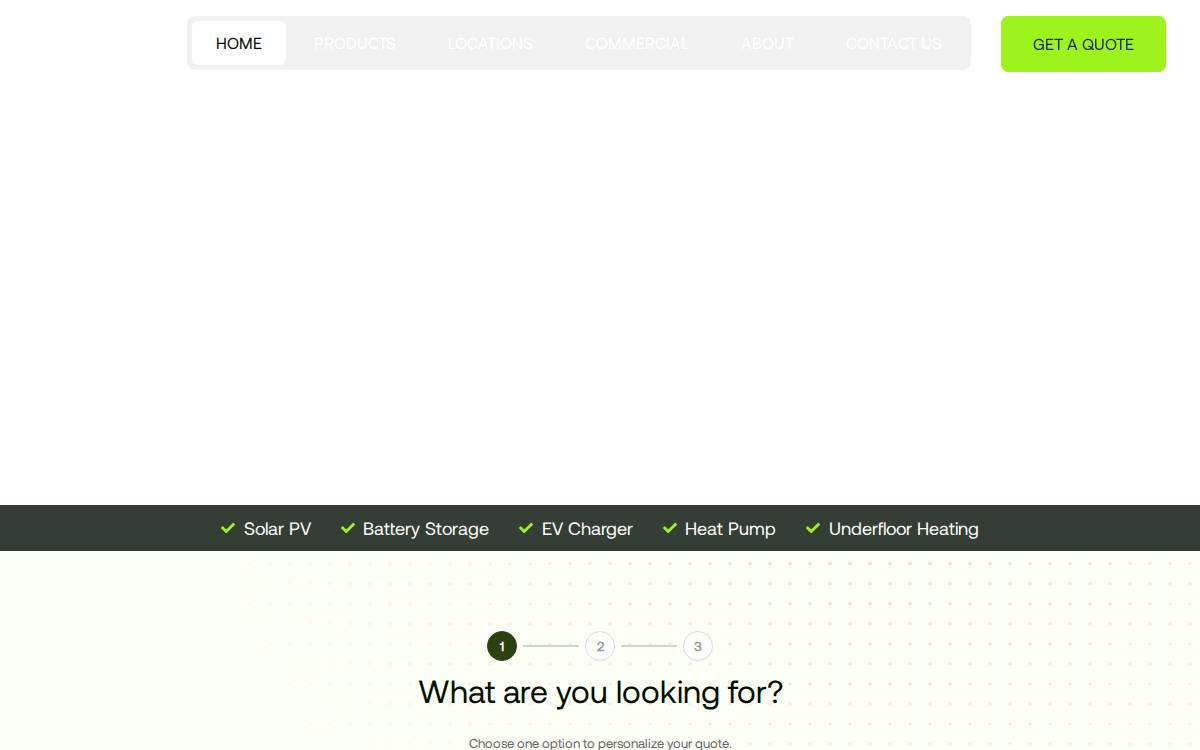 Upvolt website preview