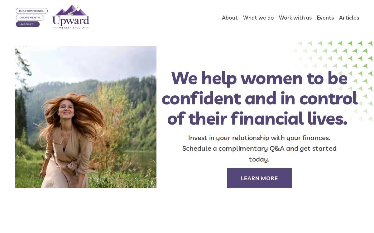Upwardpf website preview