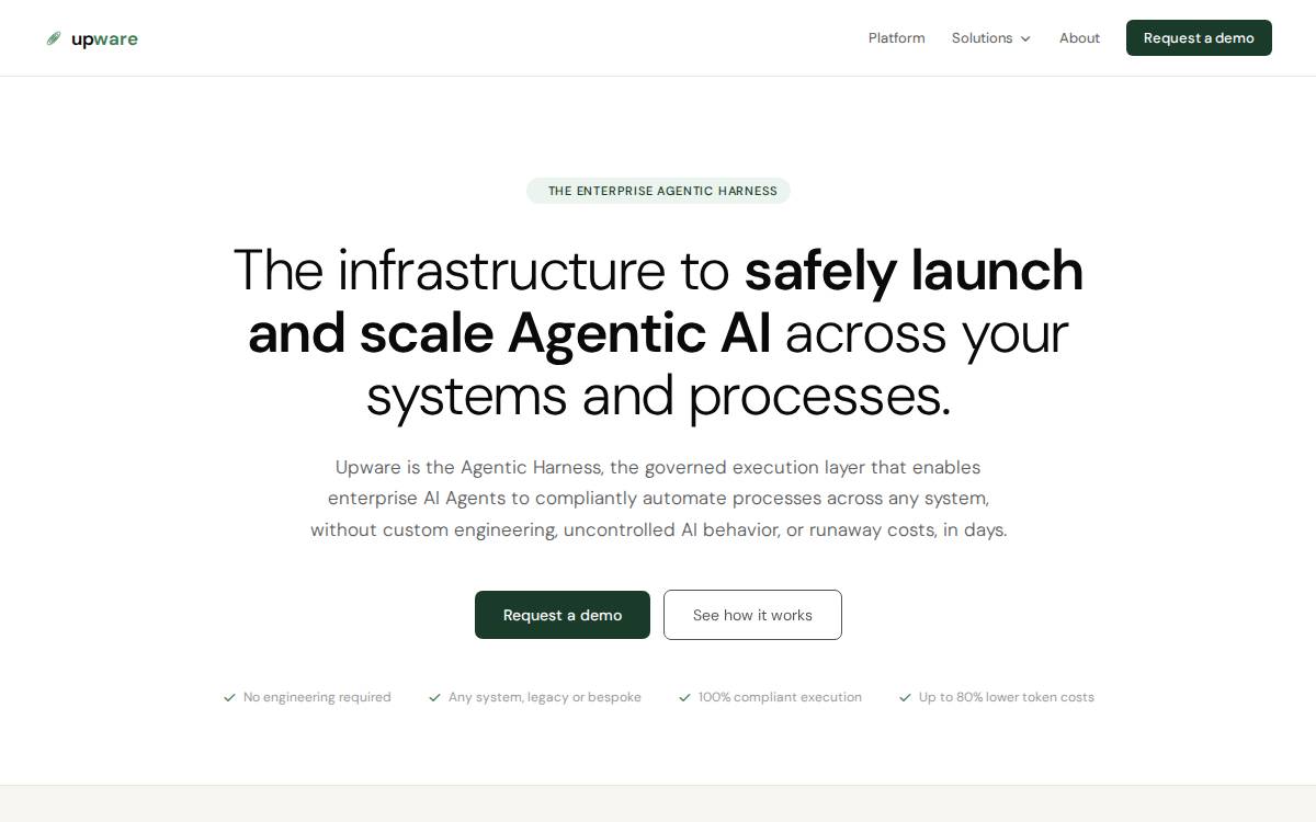 Upware website preview