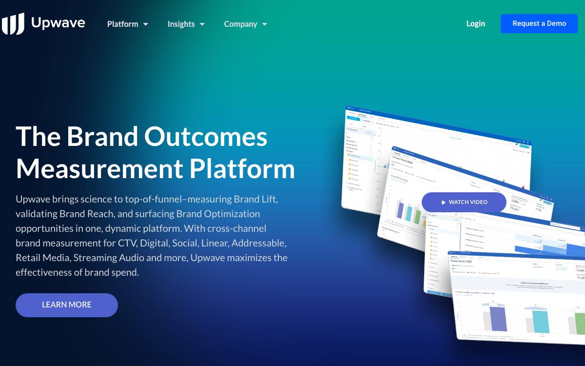 Upwave website preview