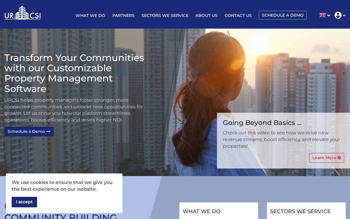 UR Concierge Services Inc. ACTIVE website preview