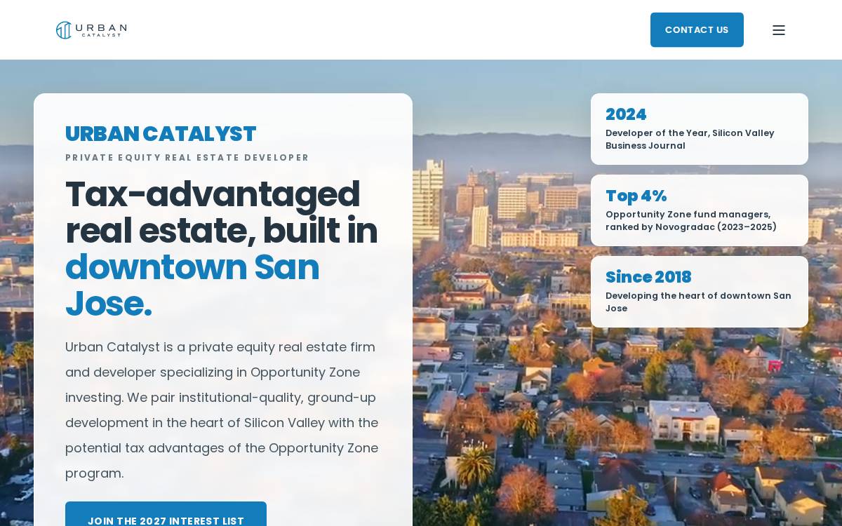 Urbancatalyst website preview