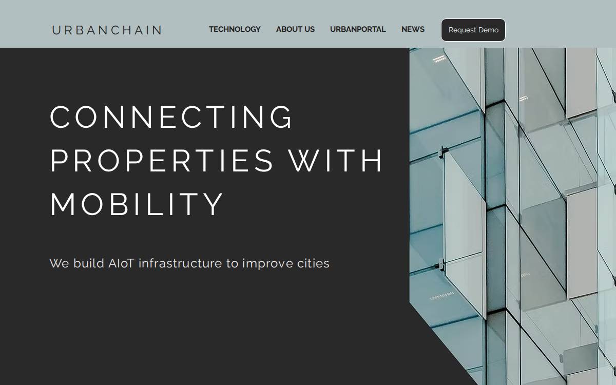 UrbanChain Group website preview