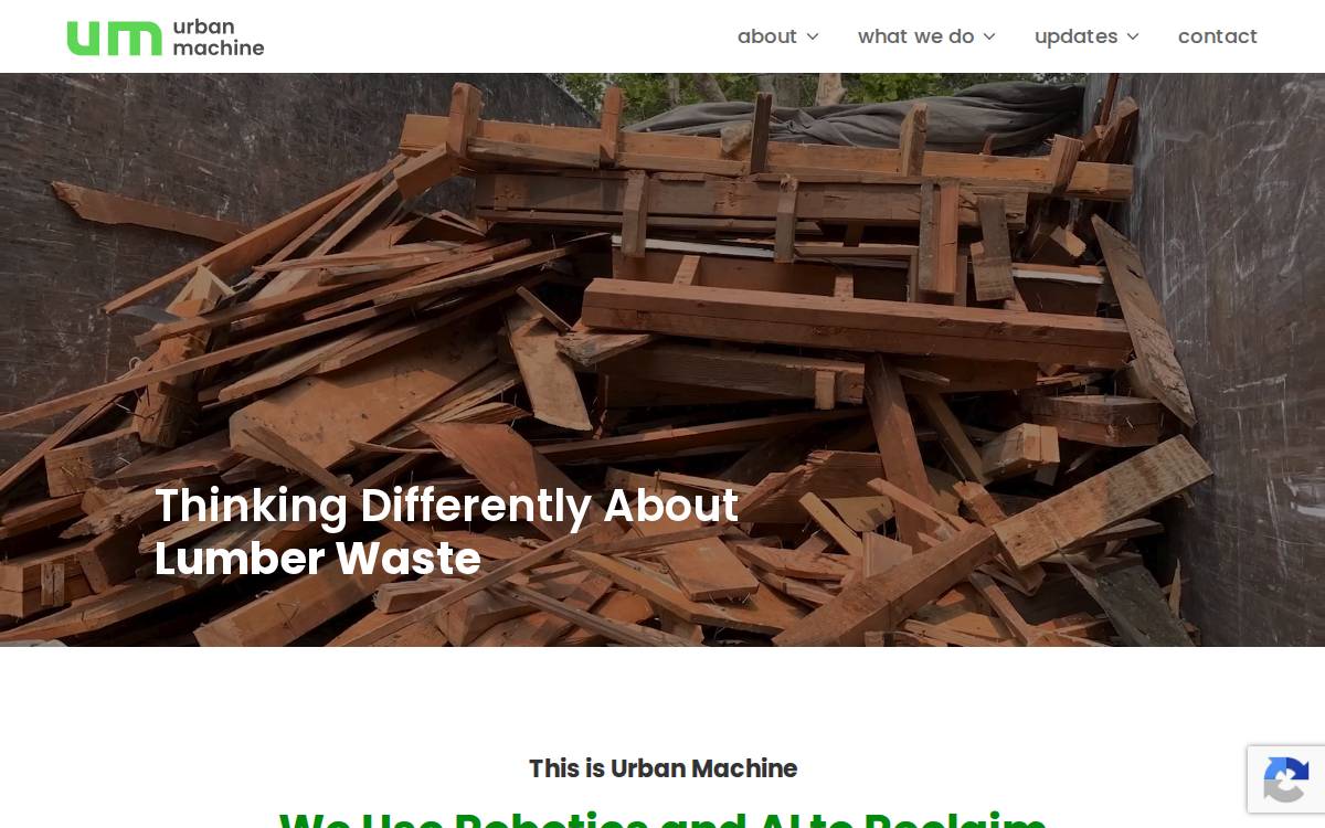 Urbanmachine website preview