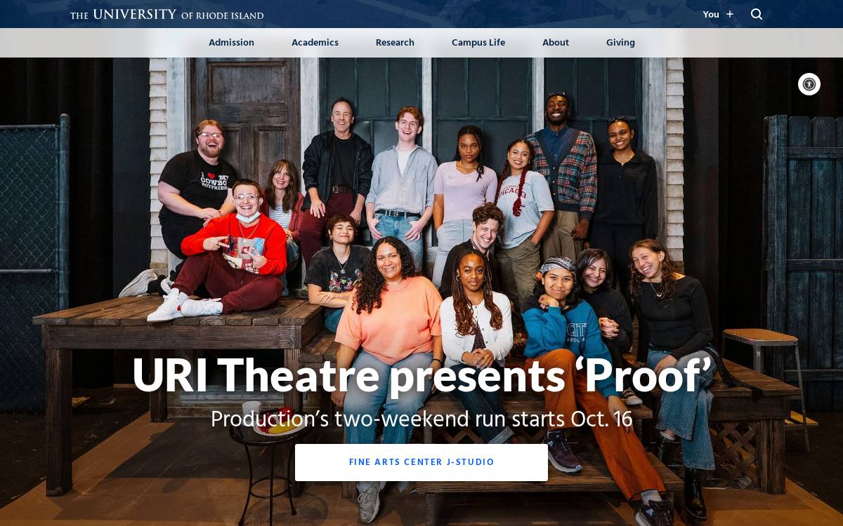 Uri website preview