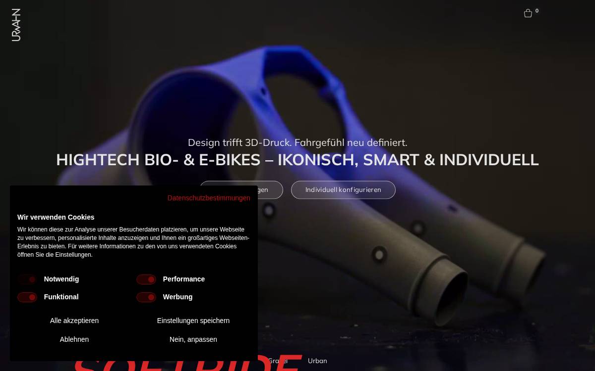 Urwahn Engineering Gmbh website preview