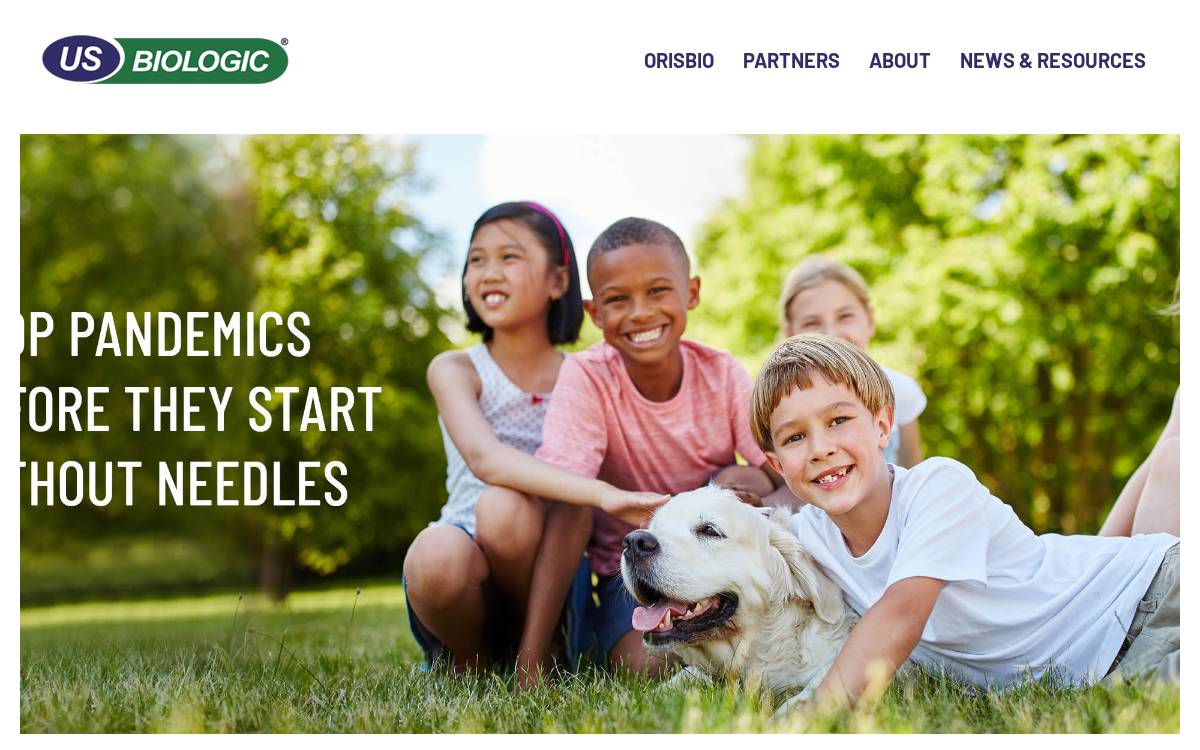 US Biologic website preview