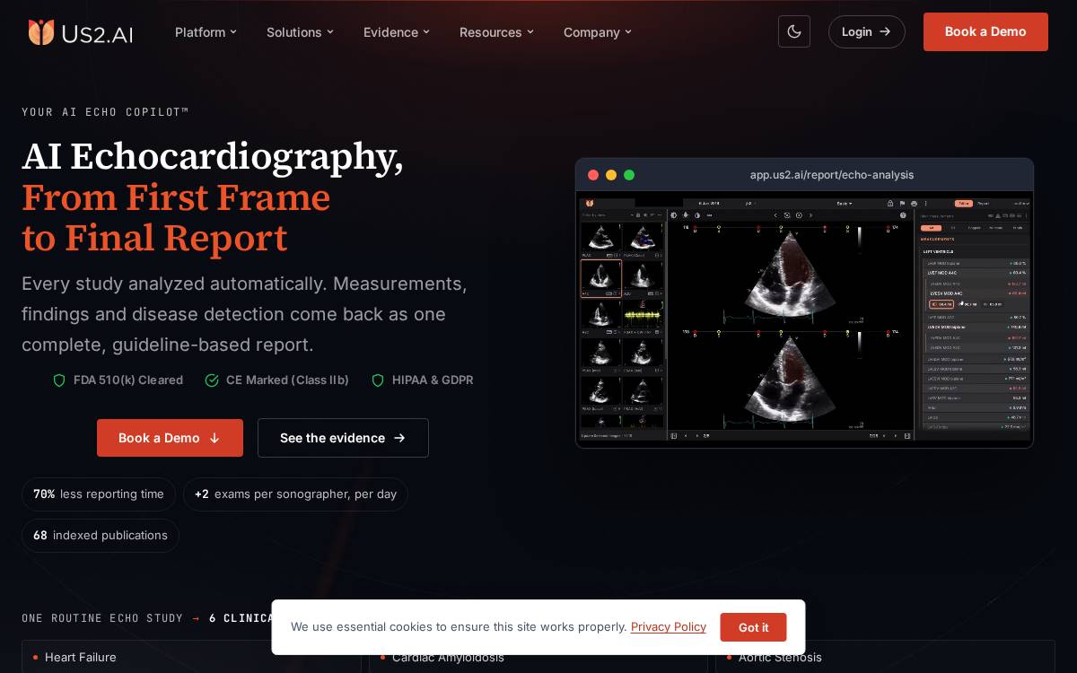 Us2 website preview