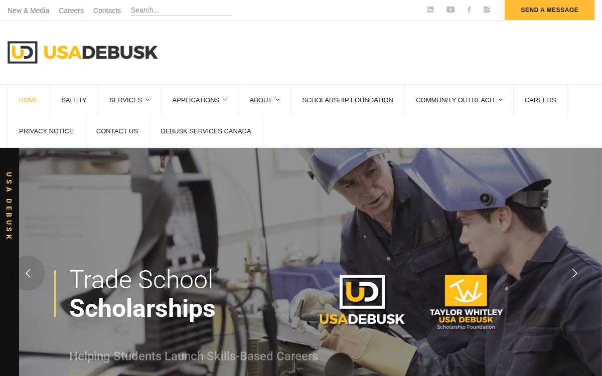 Usa Debusk website preview