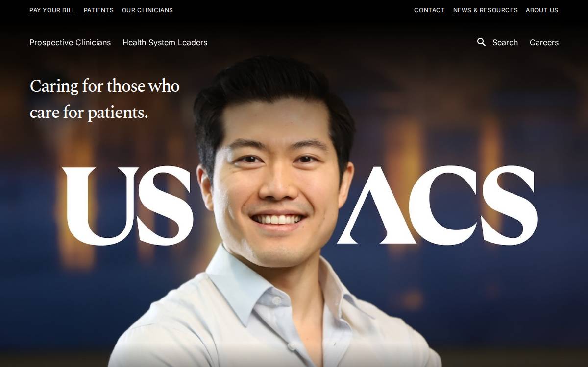 Usacs website preview