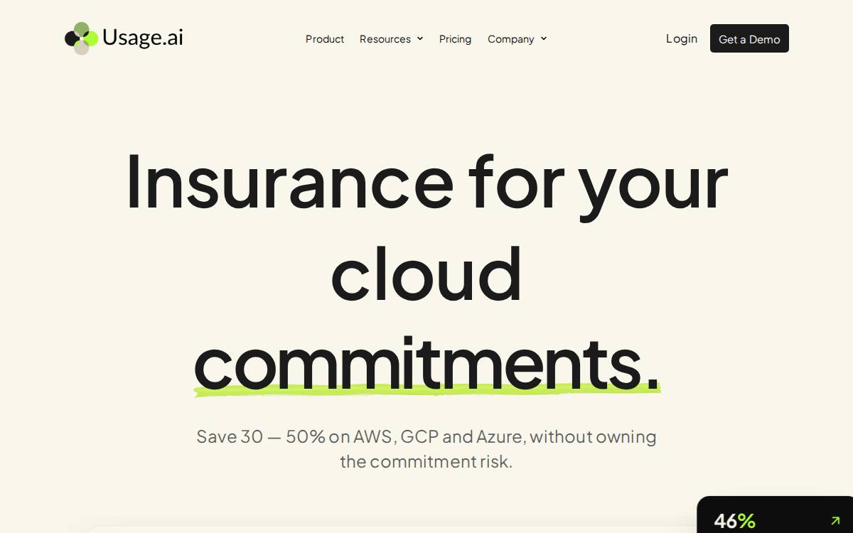 Usage AI website preview