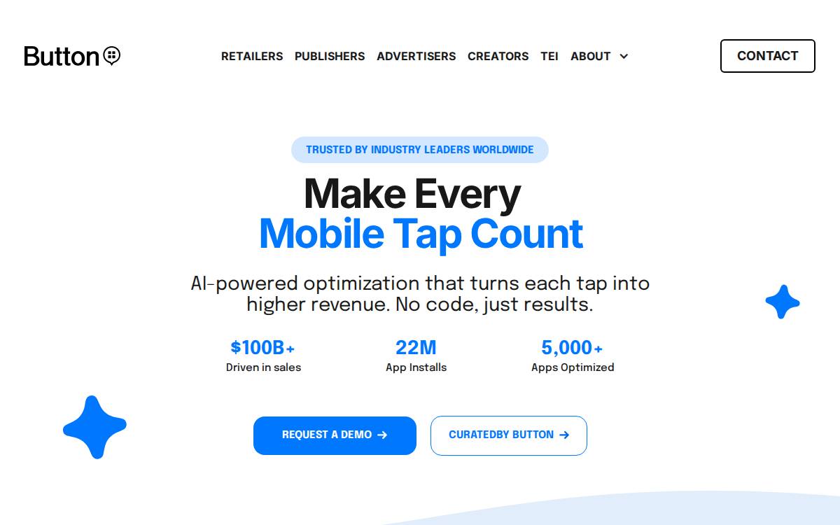 Usebutton website preview