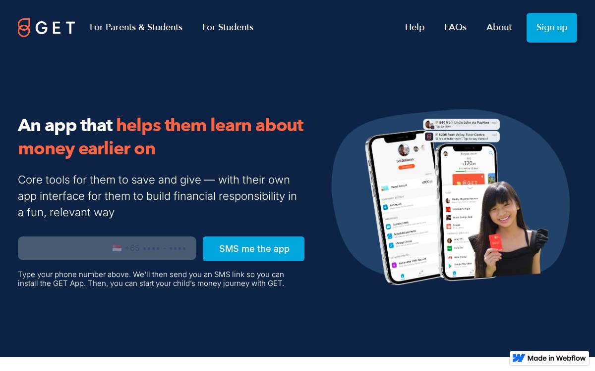 Useget website preview