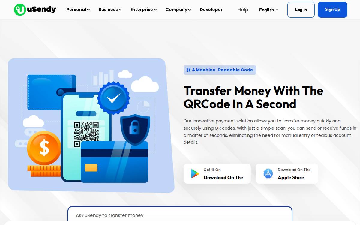 Usendy website preview