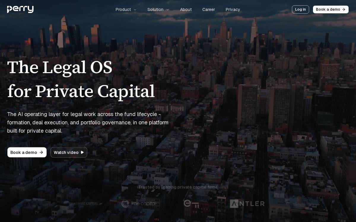 Useperry website preview