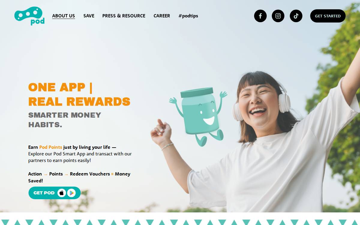 Usepod website preview
