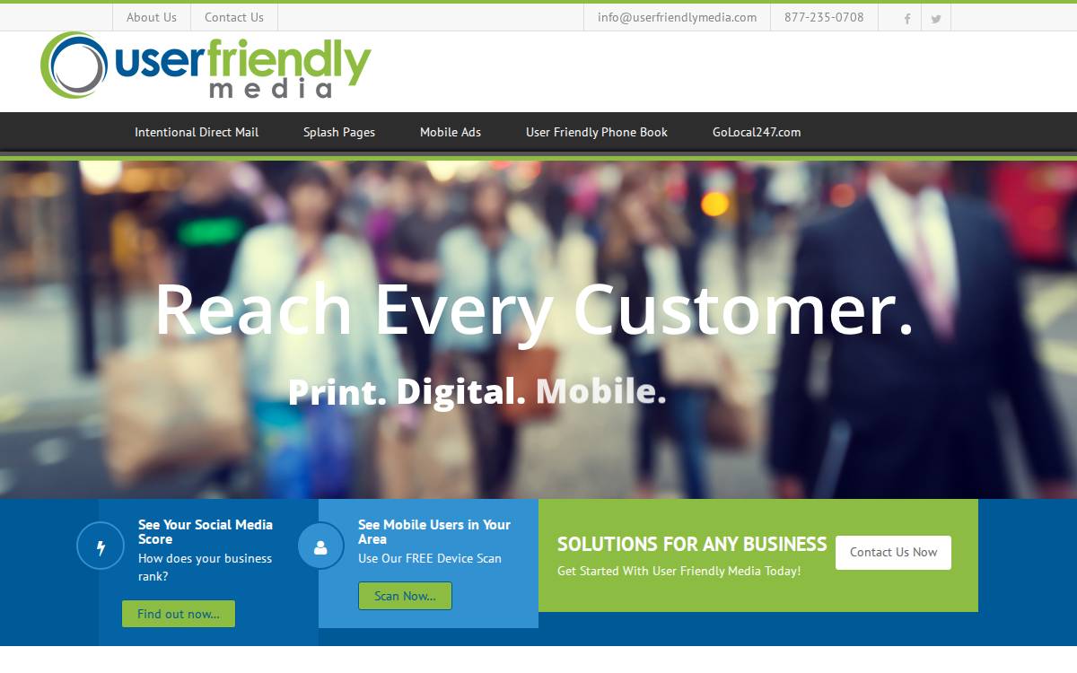 Userfriendlymedia website preview