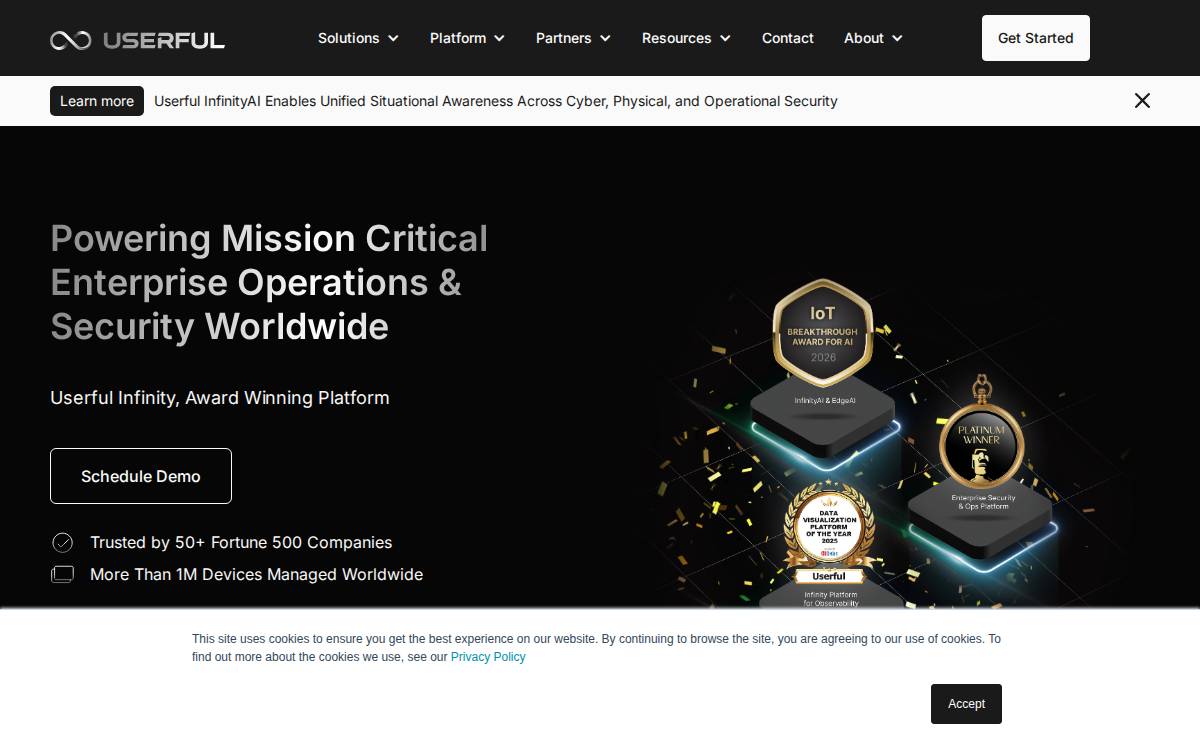 Userful website preview