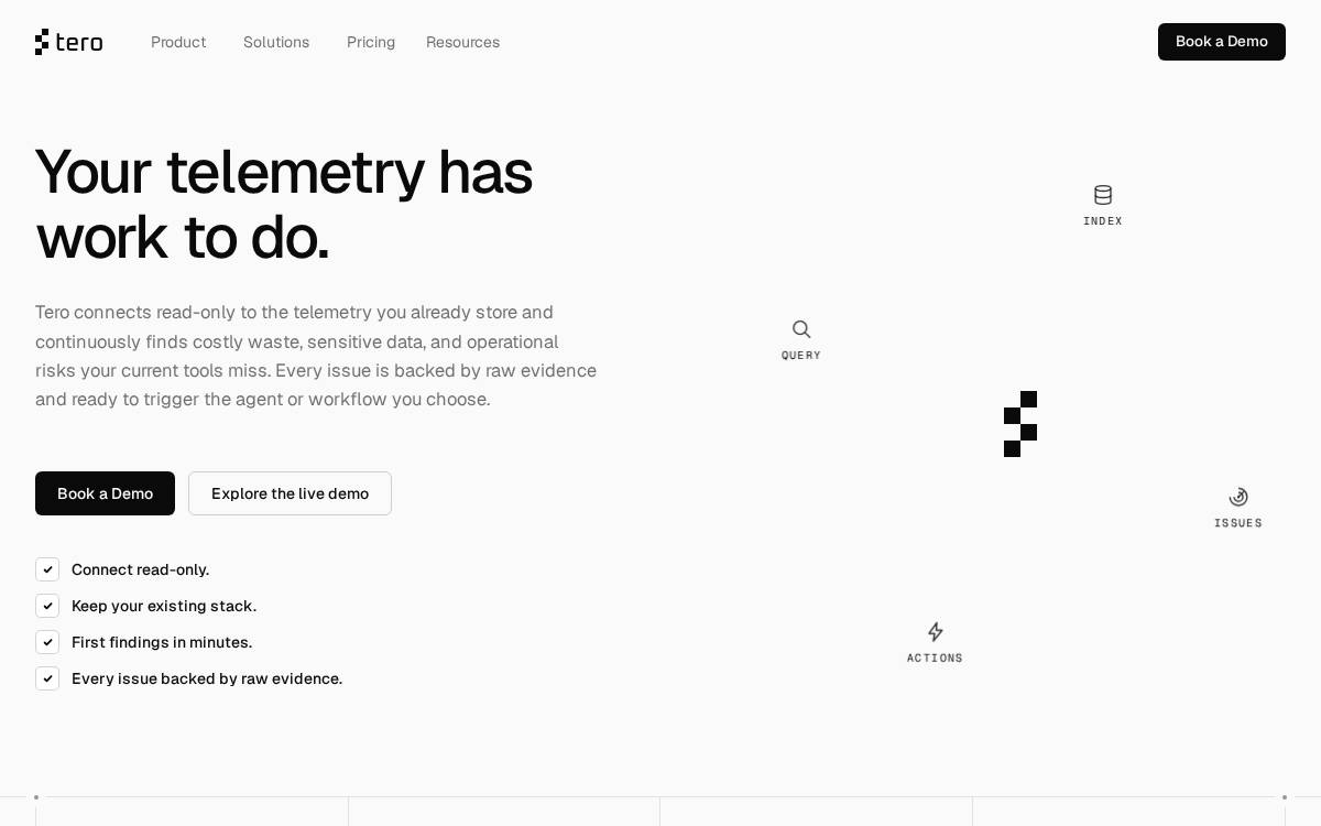 Usetero website preview